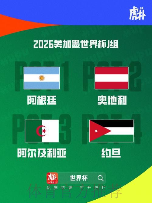世界杯J组抽签出炉:阿根廷、阿尔及利亚、奥地利、约旦 世界杯J组抽签出炉:阿根廷、阿尔及利亚、奥地利、约旦